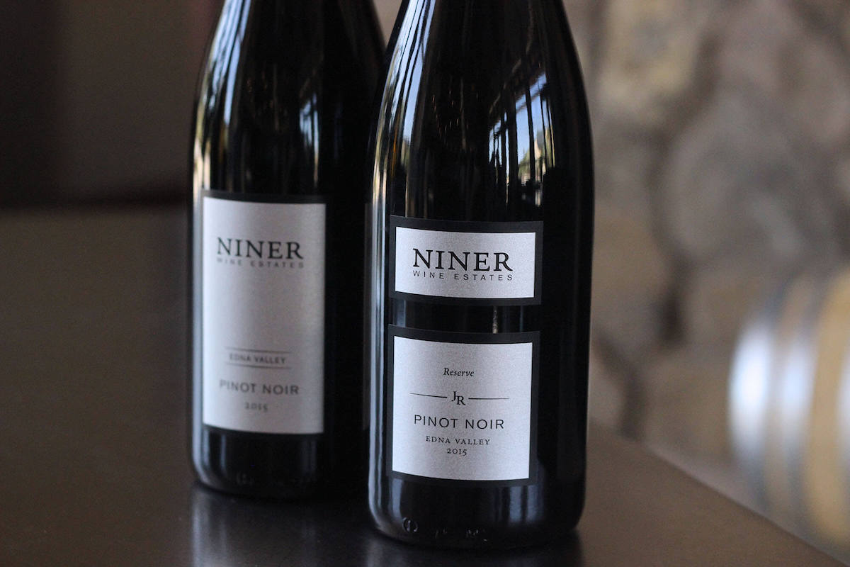 Niner Wine's Reserve Pinot Noir. Photo courtesy