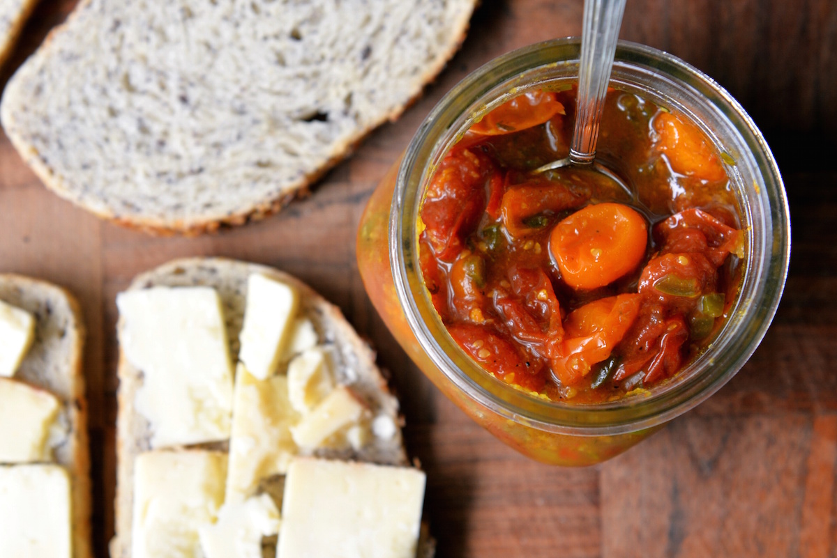 Tomato chutney is your grilled cheese sandwich's best friend