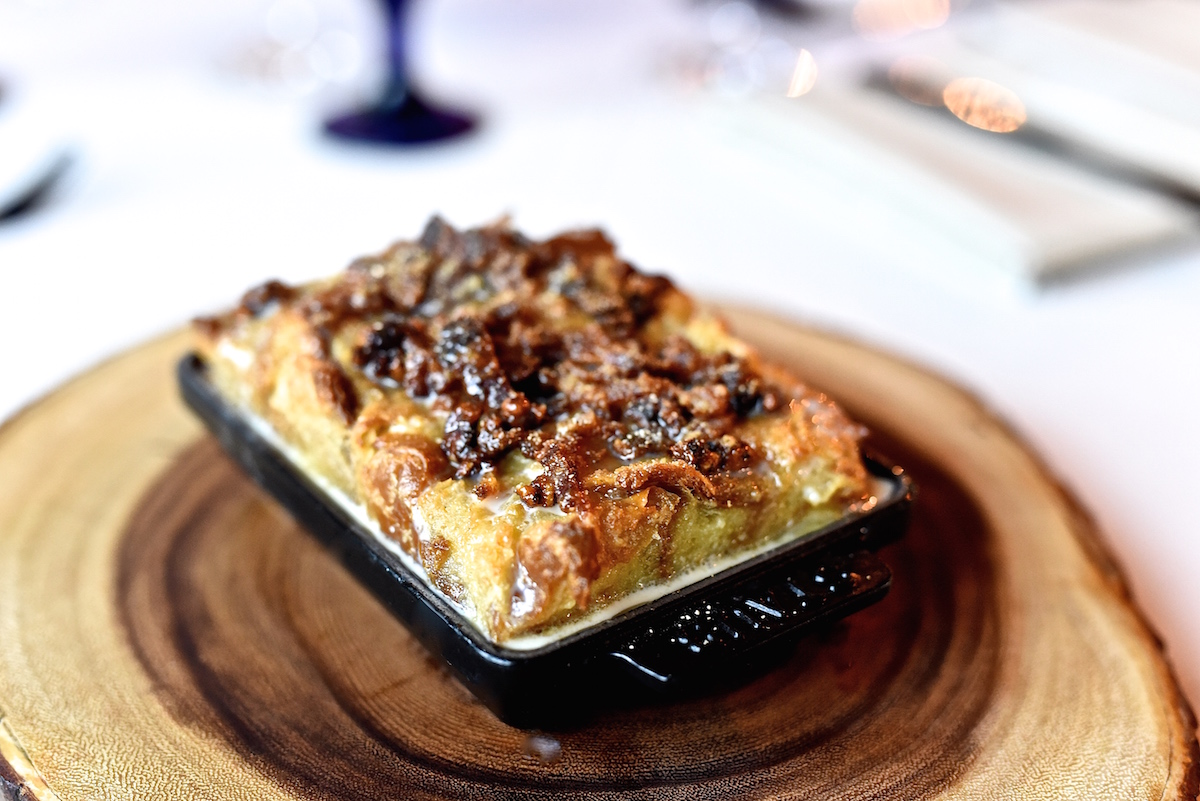 Tres leches bacon bread pudding from Killen's STQ. Photo by Kimberly Park