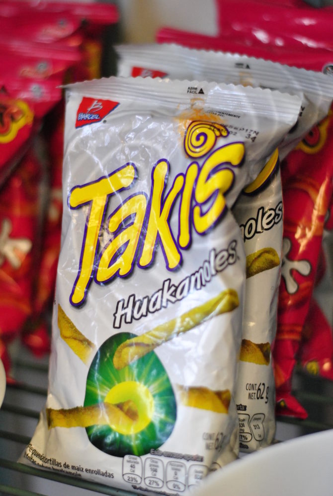 Different flavors of Takis and other bolitas are available at Treats of Mexico.