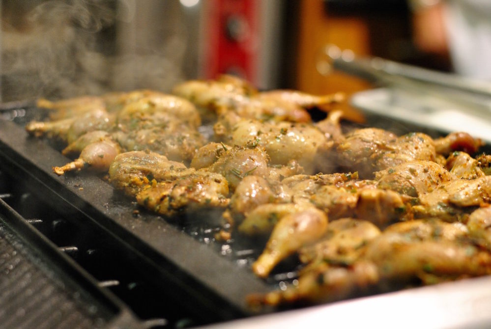 Keep your proteins small with quail. They're fast and easy!